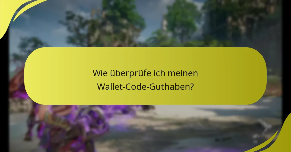 Wie kann ich Wallet-Codes für Horizon Forbidden West kaufen?